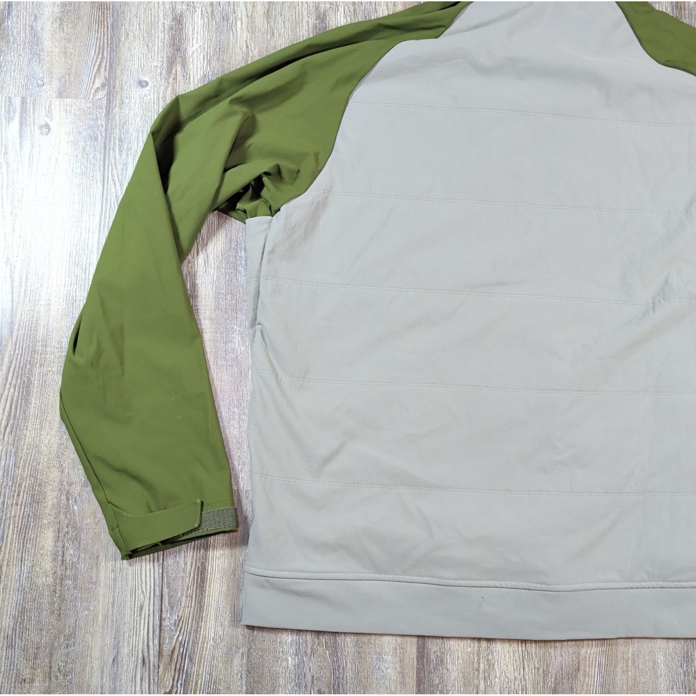 Patagonia Jacket Mens XL Snap Dry Hoody Insulated Full Zip Fishing Outdoor Green - Picture 13 of 16